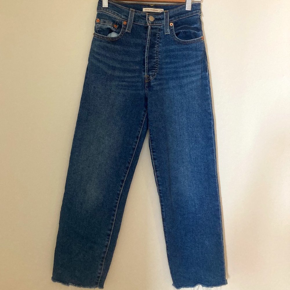 levis ribcage straight jeans